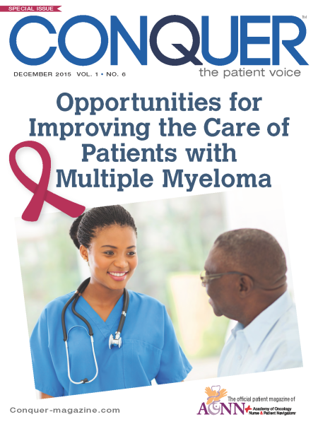December 2015 – Conquering The Multiple Myeloma Continuum Series One