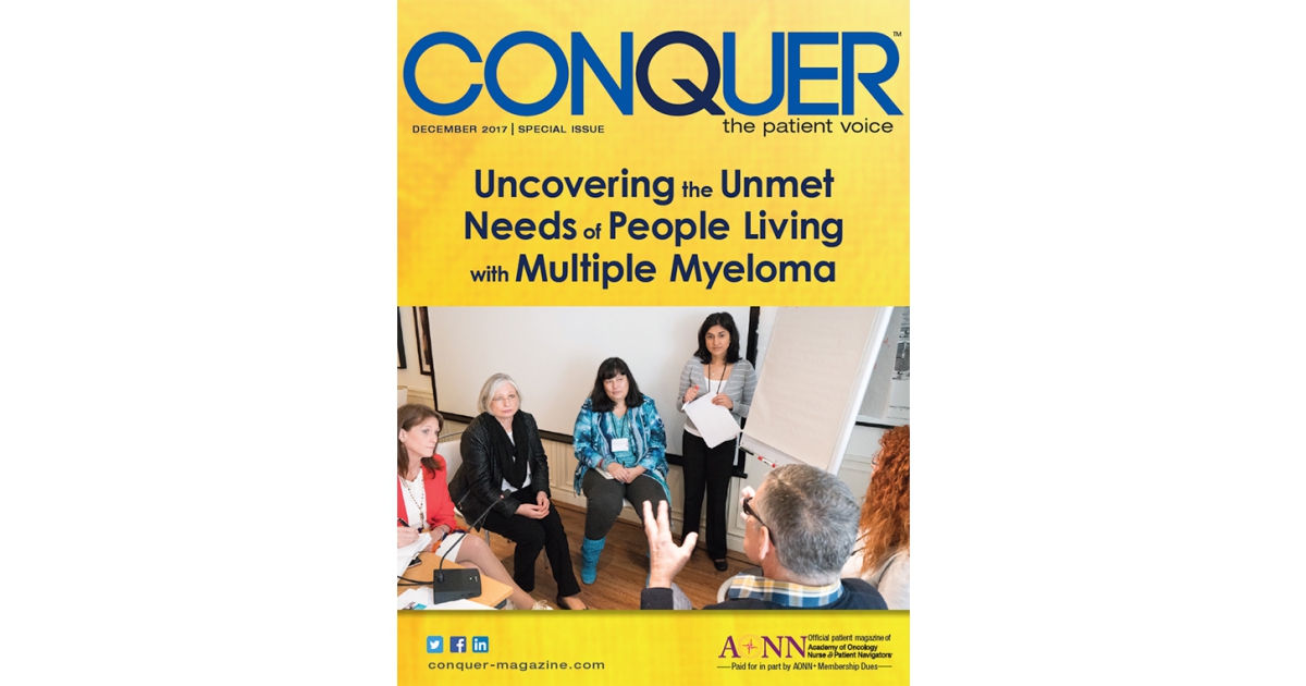 Uncovering the Unmet Needs of People Living with Multiple Myeloma: From Diagnosis to Relapsed or Refractory Disease