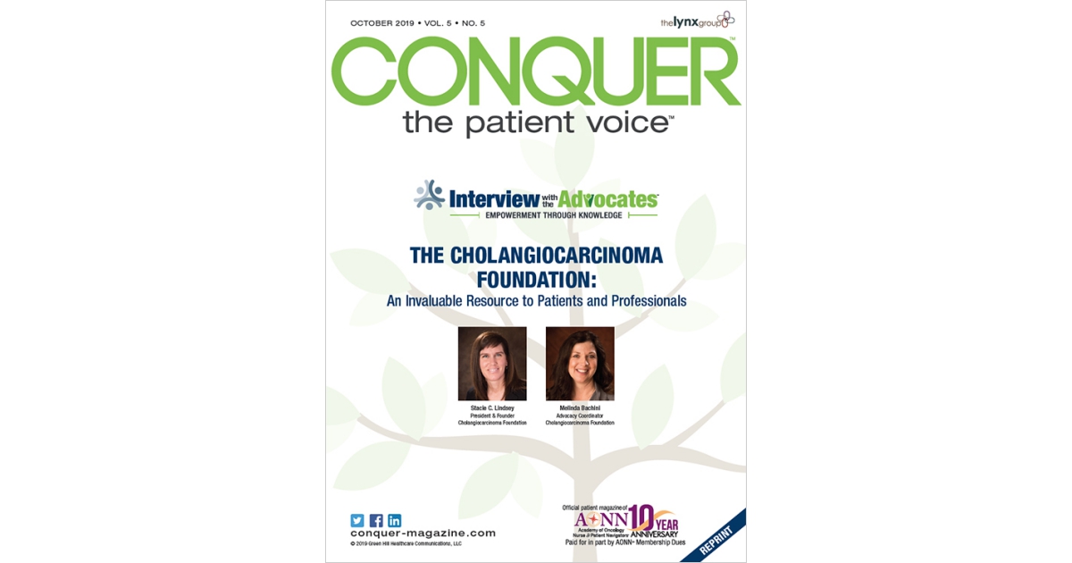 The Cholangiocarcinoma Foundation: An Invaluable Resource to Patients and Professionals