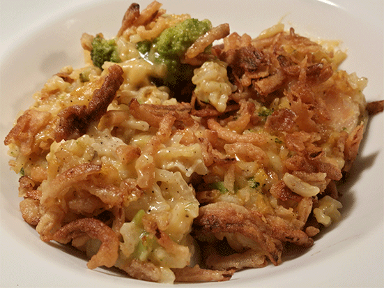 Chicken and Broccoli Cheese Casserole